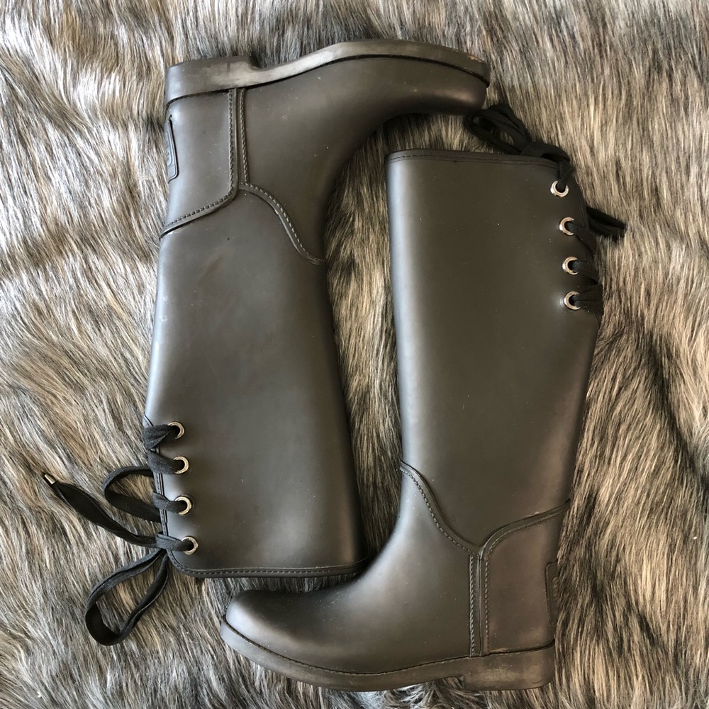 Coach Fleece lined Rainboots